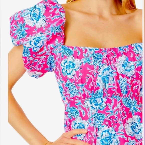 Lilly Pulitzer- Nastia Short Sleeve Cotton NWT - Picture 4 of 4